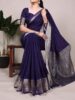 Draped in Chinon Multi Color Saree